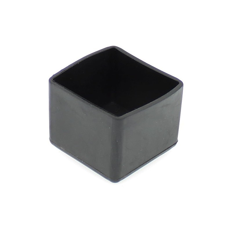 50mm (2") Square Rubber Feet Stoppers for Furniture Table Chair
