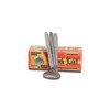 9 x Black Leaf Hanging Strainers Diameter 15 mm Stainless