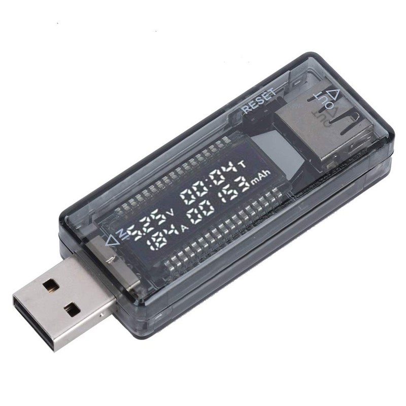 USB Voltmeter Ammeter Power Tester KWS-V21 USB Tester Power Capacity