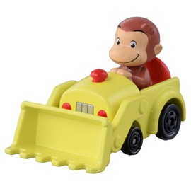 Takara Tomy Tomica Dream Tomica No.162 Curious George Mini Car Toy For Ages 3 Years Old