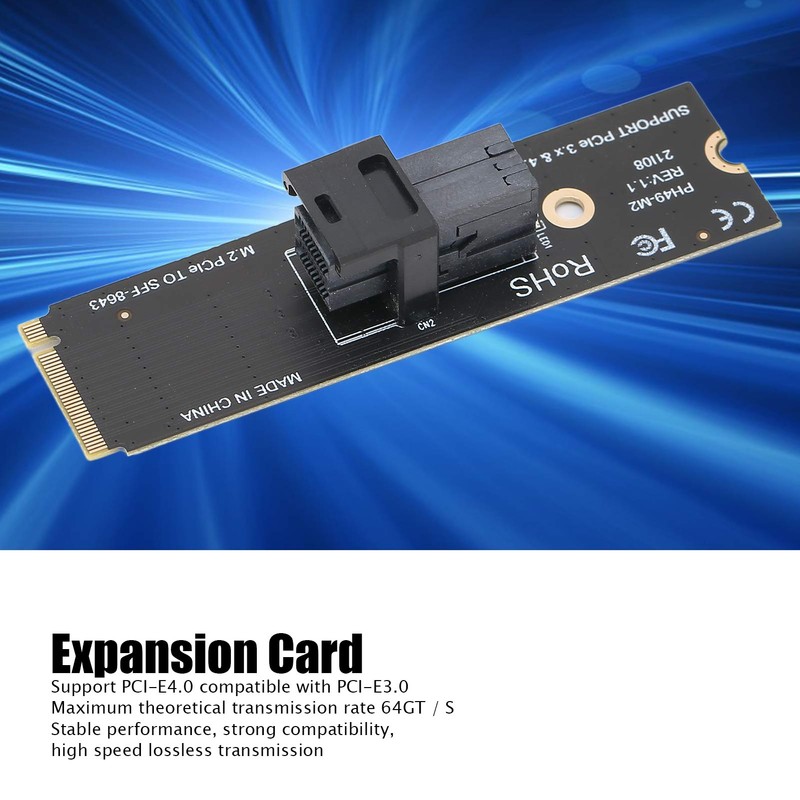 Adapter Expansion Card M.2NVME to U.2 64GT / S Strong
