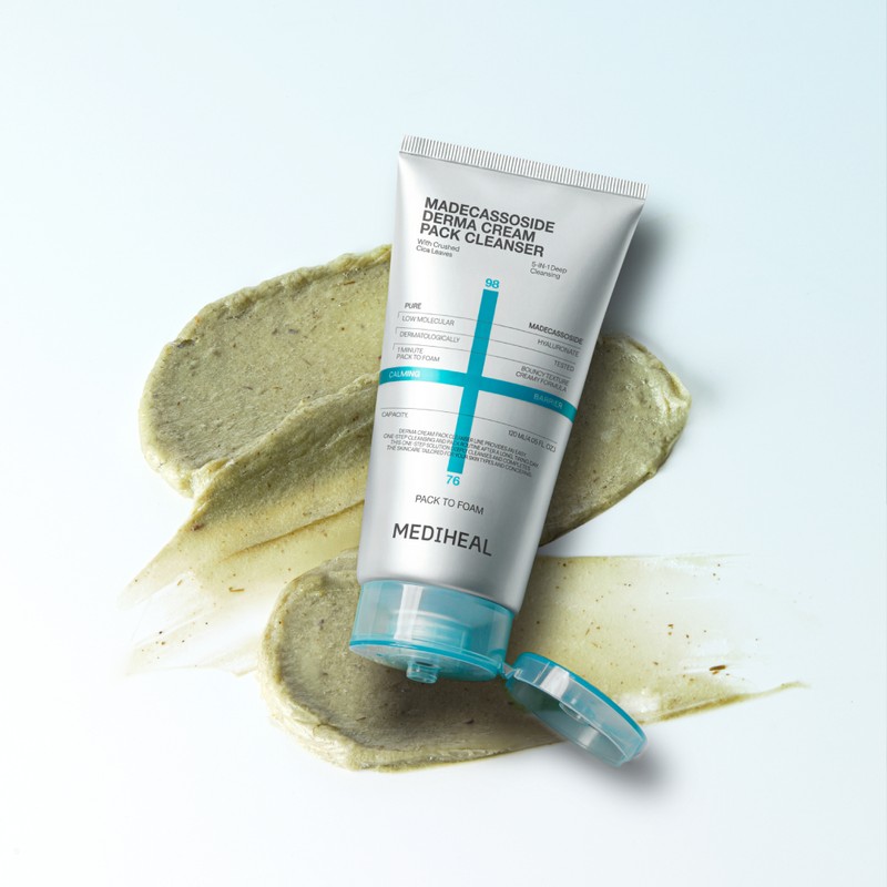 Mediheal Derma Cream Pack Cleanser Madecassoside 50ml / Soothing Barrier