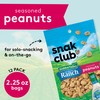 Snak Club Peanuts with Hidden Valley Ranch Seasoning, Roasted Nuts,
