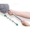 Extra-Long Dusters with Extension Pole 100-inch for Cleaning, Bendable Microfiber