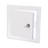 ECOPRO VENT 6" x 6" Lockable White Metal Access Panel.