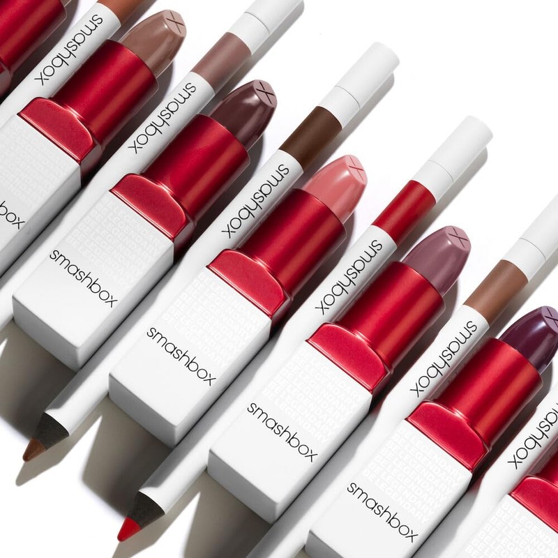 Smashbox Be Legendary Prime & Plush Lipstick | Creamy, Peptide-Infused,