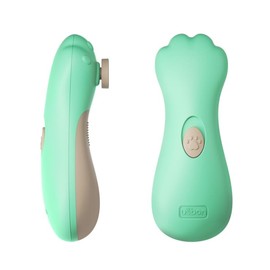 Baby Nail File Electric, Newborn Nail Trimmer with 6 Replacement File Pads Toddler Nail Clipper Kit with Led Light Manicure& Pedicure Set for Kids Child Grooming Baby Care