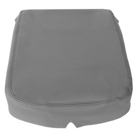 YUOQDKE Leather Center Console Lid Armrest Cover Gray for Dodge for Ram 1500/2500/3500 2002-2008 1pc BIKEQ-CP-005_2