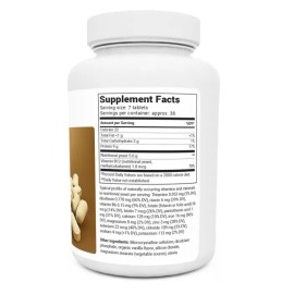 Dr. Berg's Nutritional Yeast Tablets, All 8 B Vitamin Complex, 270 Vegan Tablets