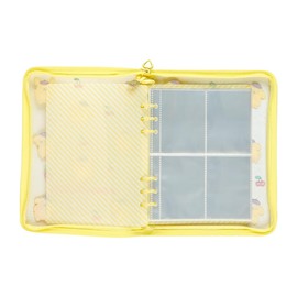 Sanrio 297933 Clear Binder Clear Plump 3D Pom Pudding POMPOMPURIN Character 9.8 x 7.3 x 1.0 inches (25 x 18.5 x 2.5 cm)