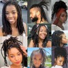 Dreadlock Extensions Human Hair 10-100 Strands 100% Full Handmade Permanent