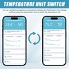 WiFi Humidity Temperature Monitor, Smart Life Hygrometer Thermometer Sensor with