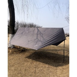Sunyear Hammock Tent Rain Fly-Camping Hammock Outdoor Tarp-Small Door Design-Keep Side Wind Rain-Best for Backpacking Hiking Camping Survival