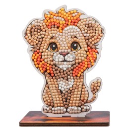 CRYSTAL ART Lion Wildlife Buddies Kit Craft Buddy