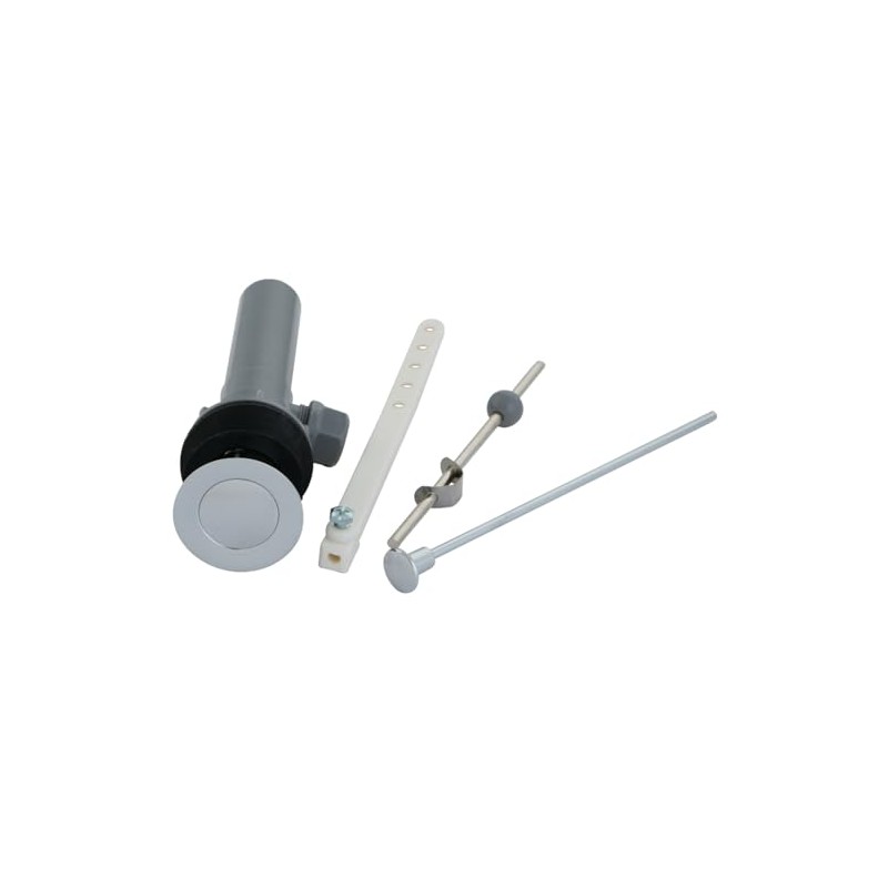Kingston Brass KBP1001 Plastic Pop-Up Drain with Overflow, Polished Chrome