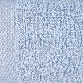 100% Egyptian Combed Cotton Bath Towels, Very Soft, Plush, fluffy & Absorbent, Quick Dry 600gsm Thick Bathroom, Shower or Guest Room, 70cm x 125cm. (Sky Blue, Cotton)