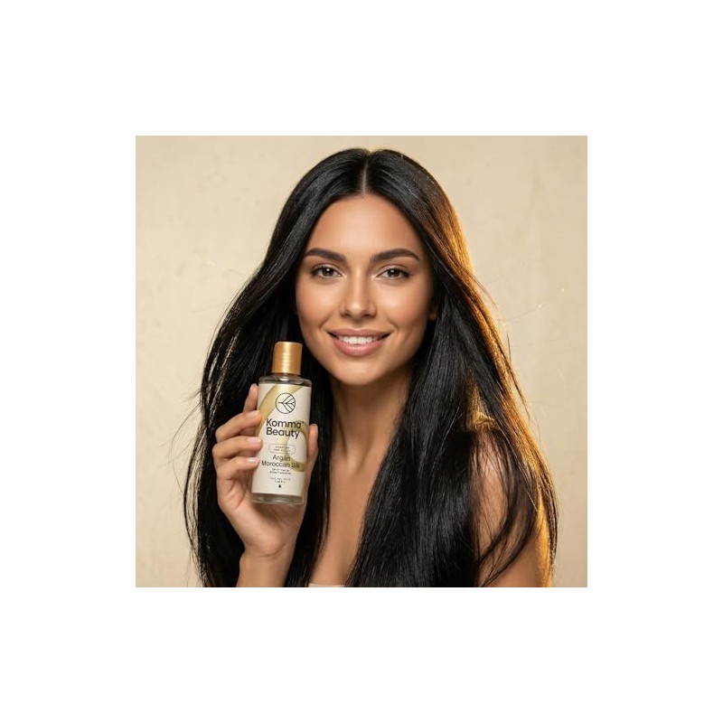 Komma Beauty Sílica Capilar Argán Moroccan Silk 30ml – Sérum