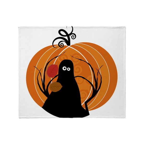 CafePress Halloween Illustration Throw Blanket Super Soft Fleece Plush Throw