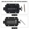 6 Digit Punch Counter, Manual Stroke Tally Counter with Spring
