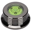 Record Weight Stablizer Aluminum Turntable Disc Clamp with Bubble Leveling