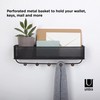 umbra Wall-Mounted Hook Storage Organizer Box Mesh Wall Hook Wall-Mounted