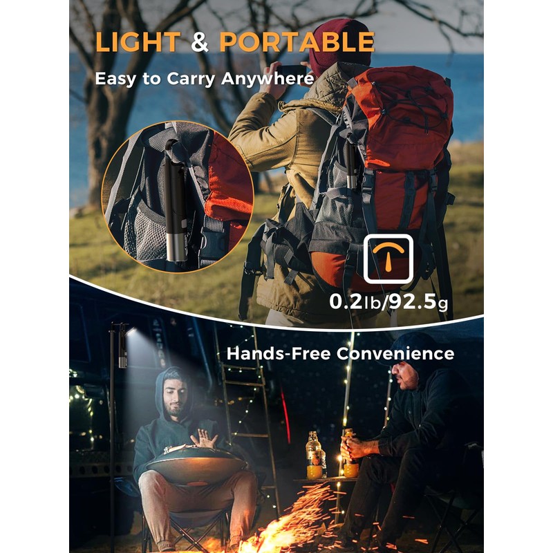 Smiling Shark LED Flashlight, G2 2 Pack Small Flashlights Powerful