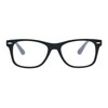SA106 Matte Rubberized Hipster Horn Rim Spring Hinge Reading Glasses