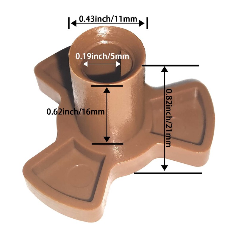 Aifeier ET Microwave Oven Turntable Coupler with"D" Port Microwave Oven