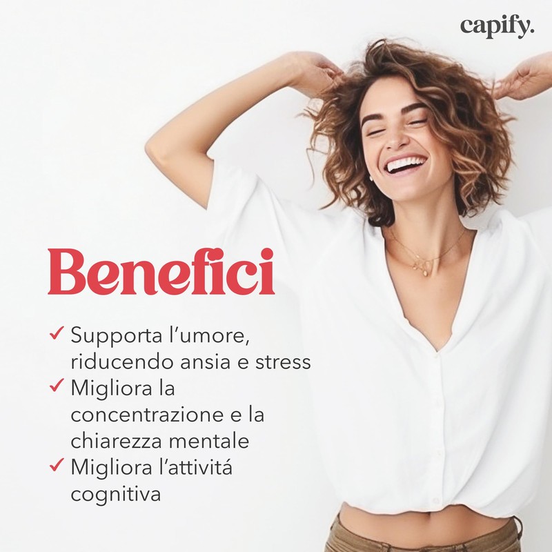 Capify. Rhodiola Rosea - Contro Stanchezza Fisica e Mentale -