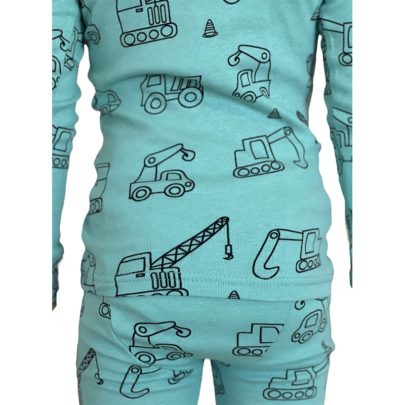 LittLong 12M-5Y - Conjunto de 2 piezas de pijama de