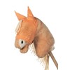 HKM Hobby Horsing Mesh Fly Mask for Hobbyhorse (Orange)