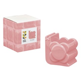 Orla Kiely Snail Shaped Ceramic Plant Pot, Bubblegum Pink, One Size