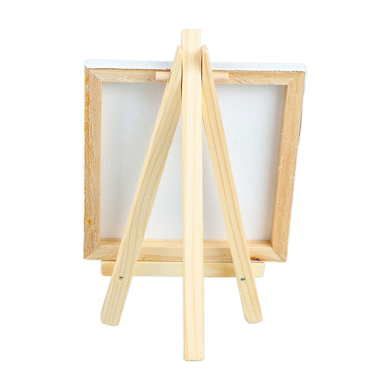 10Pcs Mini Easel Stand 5.9in High 3.1in Wide Adjustable Slope