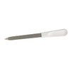 Tredoni 9cm Steel Nail File with Easy-Grip Handle - Manicure/Pedicure