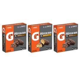 Gatorade Gatorade Whey Protein Bars, Variety Pack, 2.8 oz bars , 18 Count (Pack of 1)