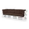 Spatium pallet cushion, 120 cm x 80 cm, pallet cushion,