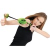 Nerf Dog Football Fling Slinger, Green/Black