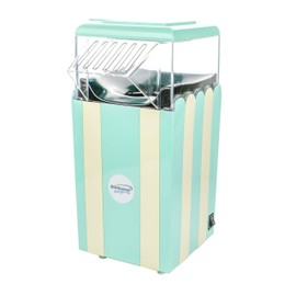 Brentwood PC-488BL Classic Striped 8-Cup Hot Air Popcorn Maker, Blue