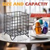 Zubebe Metal Large Capacity Coffee Pod Basket, 5.3 x 5.3