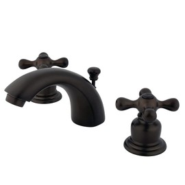Kingston Brass GKB945AX Magellan Mini-Widespread Lavatory Faucet with Retail Pop-Up, 4-7/16", Oil Rubbed Bronze