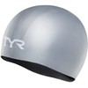 TYR Reversible Swim Cap - Silver
