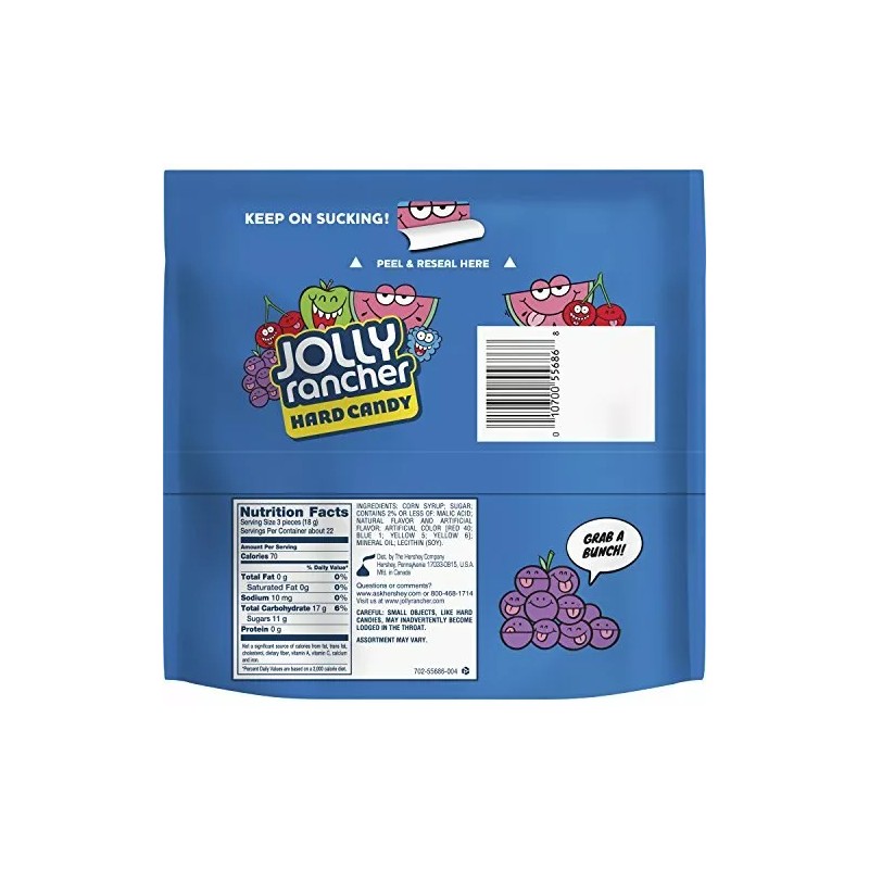 JOLLY RANCHER Hard Candy, Assorted, 14 Ounce (1-Bag)