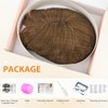 Hairro Human Hair Toppers For Women Wispy Air Bangs 3D