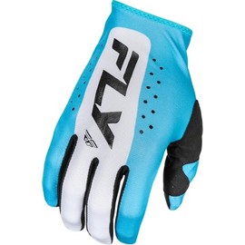Fly Racing Men's Lite Gloves (Blue/White/Black, Medium)