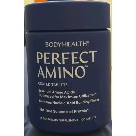 BodyHealth Perfect Amino, Essential Amino Acid, 100 Coated Tablets