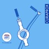 Curaprox CPS 505 Implant Replacement, 4 Pack, Blue, Swiss Made