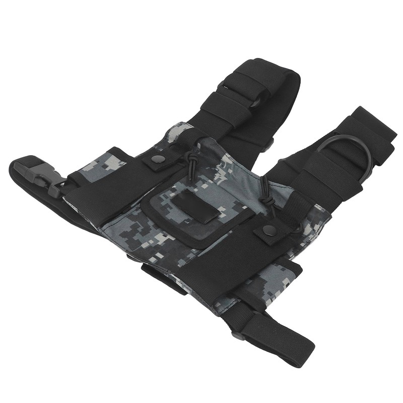 Radio Shoulder Holster Chest Harness Holder Vest Rig Radio Chest