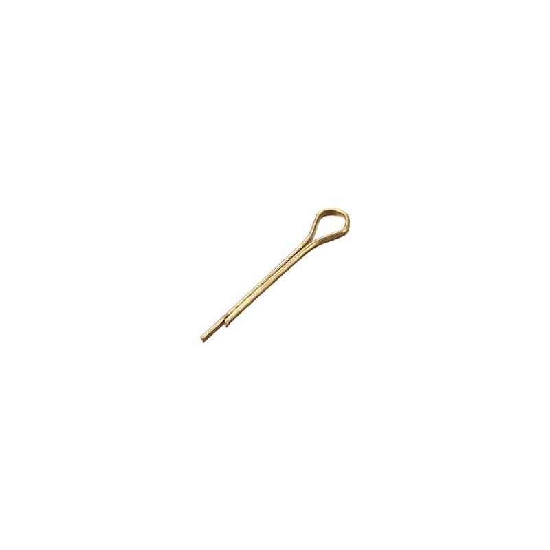sourcing map Split Cotter Pin - 1.5mm x 16mm (1/16