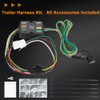 4-Pin Trailer Wiring Harness Compatible with Subaru Crosstrek 2016-2024