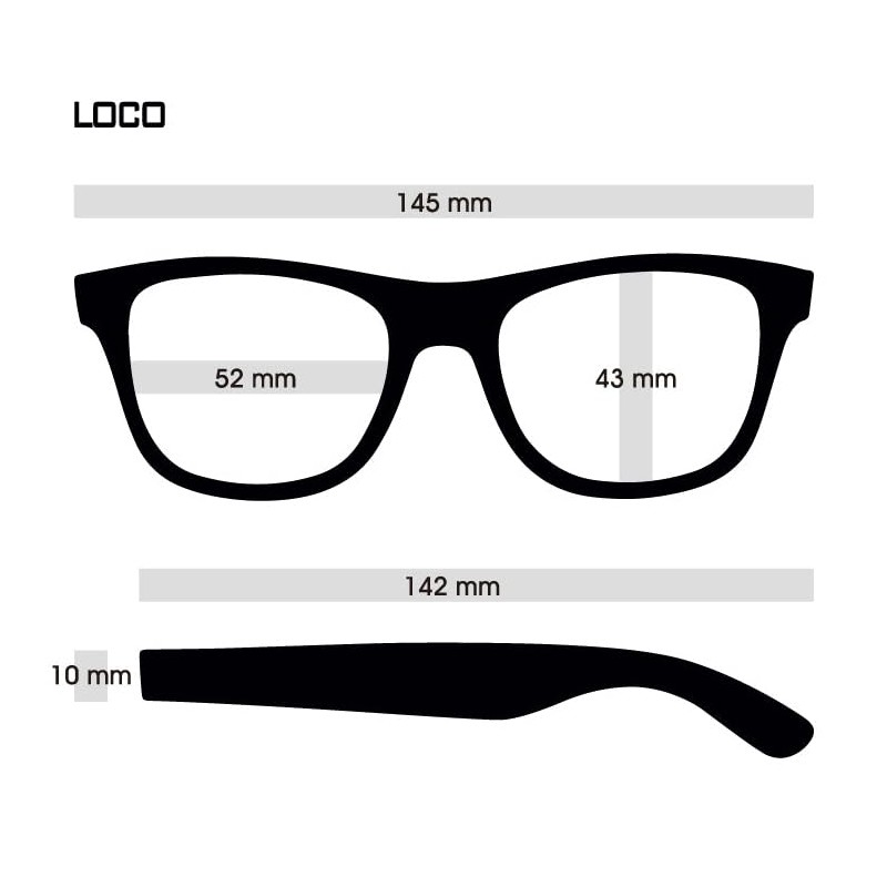 DANG SHADES Unisex LOCO PREMIUM LENS vidg00430-lnb O/C Sunglasses, O/C